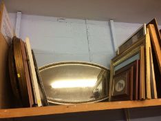 Various pictures and mirrors