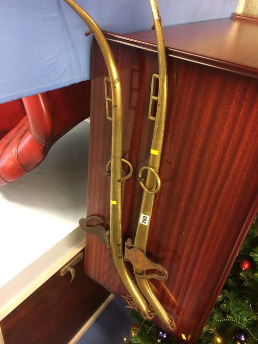 Pair of brass harnesses
