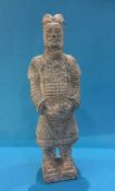 A composite Terracotta Army style figure