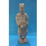 A composite Terracotta Army style figure