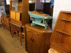 G Plan display cabinet, corner units and a sideboard etc.