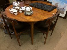 A G Plan dining table and chairs