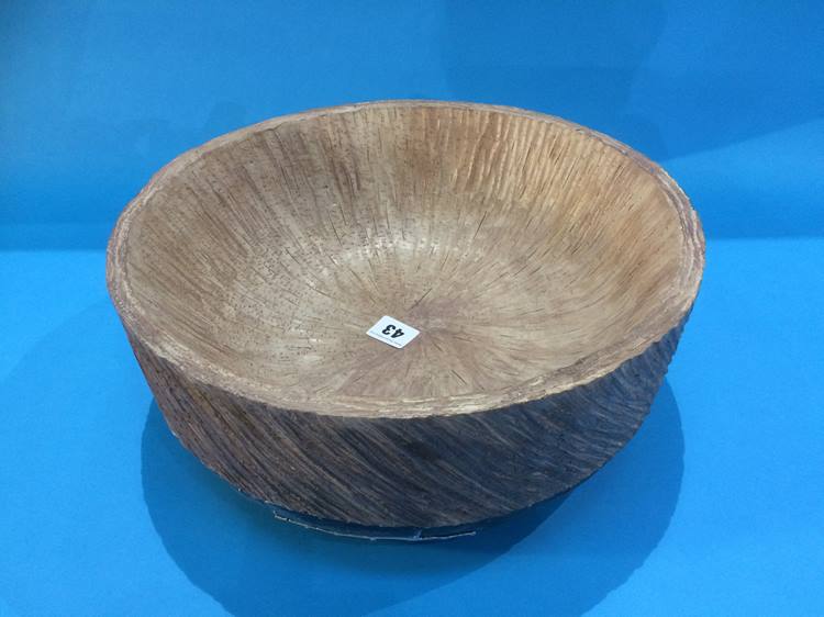 Large cast bowl