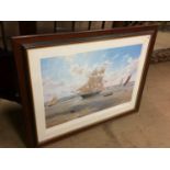 Print 'The Whaler Phoenix' after J. Steven Dews