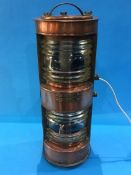 Copper ships mast head light