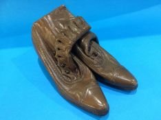 Pair of Edwardian ladies boots