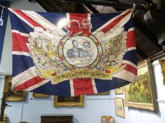 A set of six Commemorative Royal flags (Bunting)