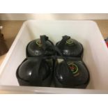 Set of bowling balls