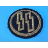A SS sports badge