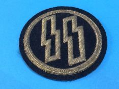 A SS sports badge