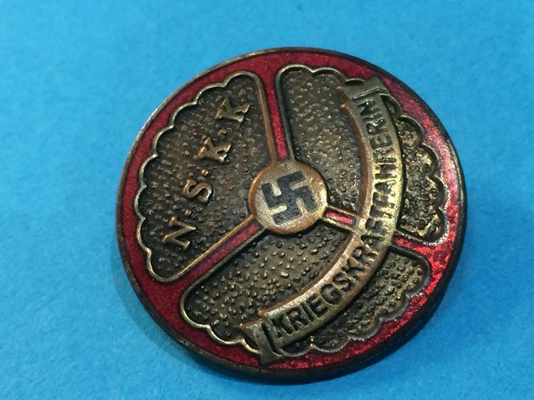 A rare NSKK Driver's badge