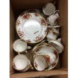 Royal Albert Old Country Roses tea set