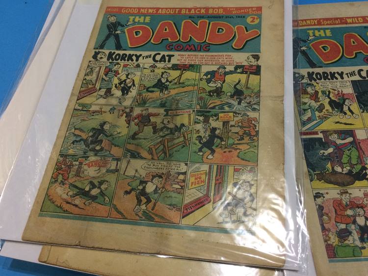 Collection of 1940's Dandy comics - Image 3 of 4