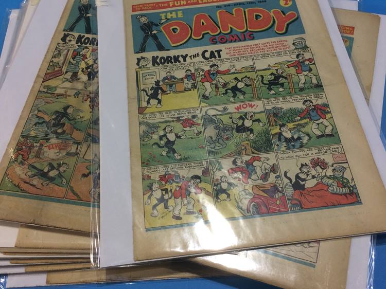 Collection of 1940's Dandy comics - Image 2 of 4