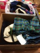 Quantity of kilts etc.