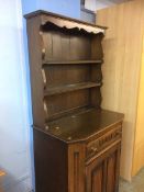 A small oak dresser