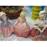 Three Royal Doulton figures