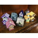 Eight Royal Doulton 'Home Tweet Home's'