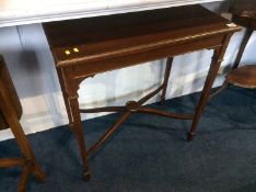 Mahogany occasional table