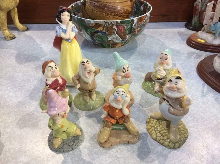 Royal Doulton figures, 'Snow White and the Seven Dwarves'