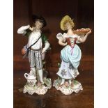 Pair of reproduction Continental figures