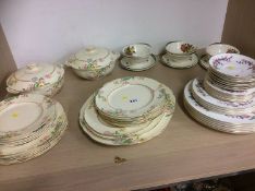 Part tea set and assorted dinner china