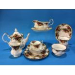 A large quantity of Royal Albert Old Country Roses tea and dinner wares