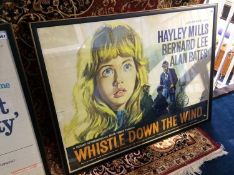 Original film poster, 'Whistle Down the Wind', 75 x 101cm