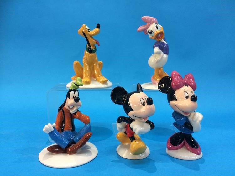 Set of five Doulton 'Mickey Mouse Collection' - Image 2 of 2