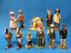 Eleven various Beswick figures