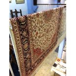 A modern Kashan rug, 230 x 160cm