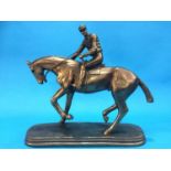 Model of a Horse and Jockey