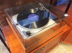 A Thorens TD 124 / 11 turntable