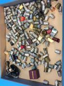 A large collection of thimbles