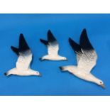 A set of three Beswick Seagulls, 922