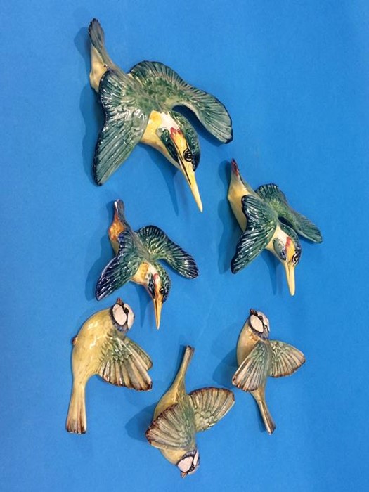 A set of three Beswick graduated Kingfishers, 729 - Image 3 of 4