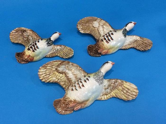 A set of three Beswick graduated Partridges, numbe - Image 2 of 6