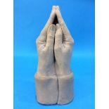 A pair of praying hands