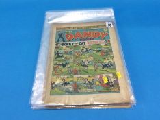 Collection of early Dandy comics