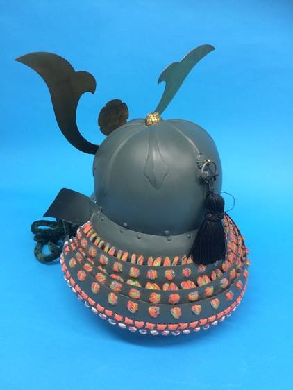 A Japanese Samurai helmet - Image 5 of 7