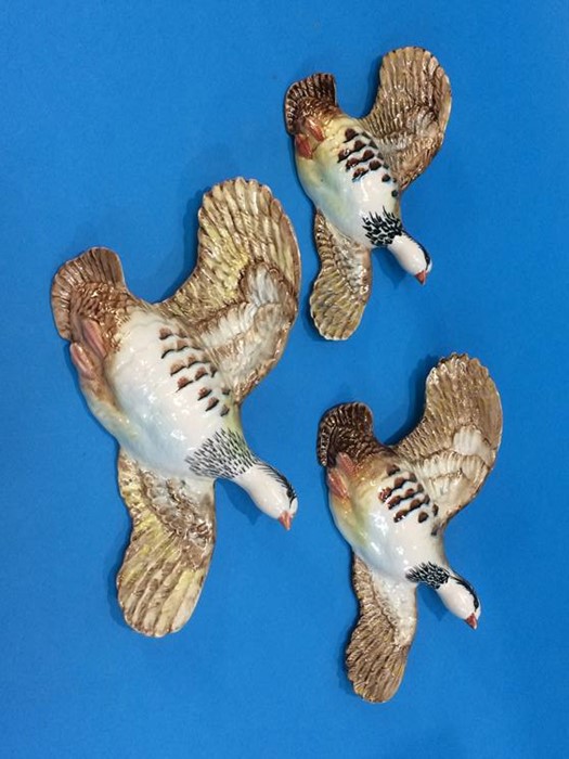 A set of three Beswick graduated Partridges, numbe - Image 4 of 6