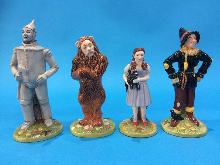 Set of four Royal Doulton 'The Wizard of Oz'