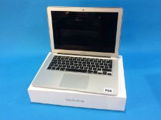 Apple Mac Book Air, sold as seen (spares/repairs)