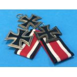 Three Iron Cross medals