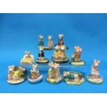 A set of eleven 'Kitty MacBride' Beswick figures