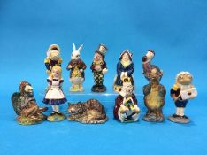 A set of eleven Beswick 'Alice Series' figures fro