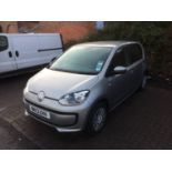 Volkswagen 'Move Up', 5 door hatchback, automatic, petrol, 999cc, Silver, mileage 12,599, Mot