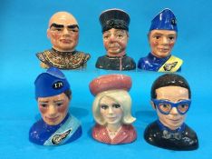 A set of six Beswick 'Thunderbirds' figures