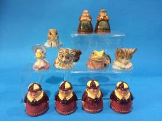 A selection of six Beatrix Potter Beswick characte