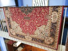 A modern large Kashan carpet, 280 x 200cm